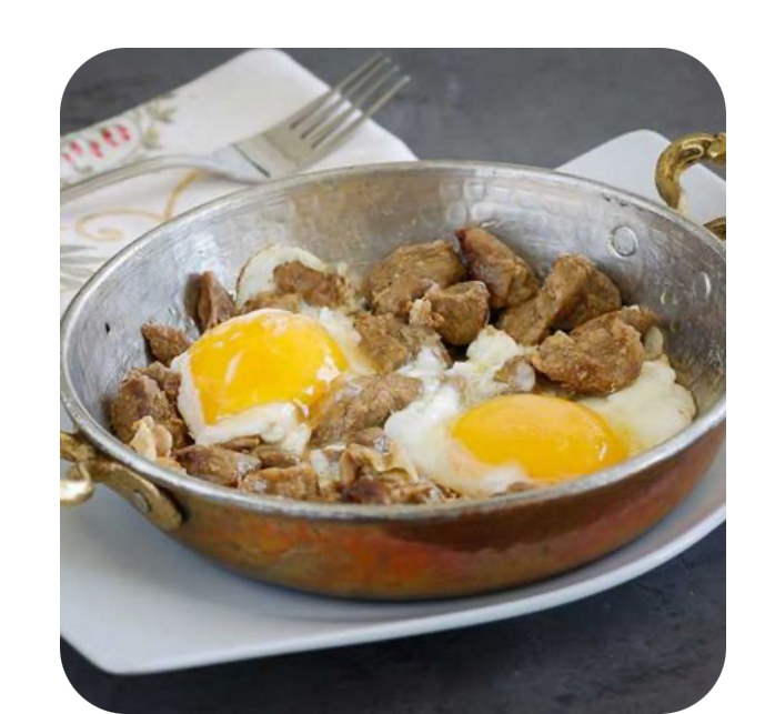 Kavurmalı yumurta